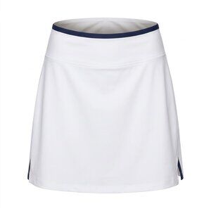 AQUA Athletic Stripe Skort Tennis Golf Active Mini Skirt With Shorts